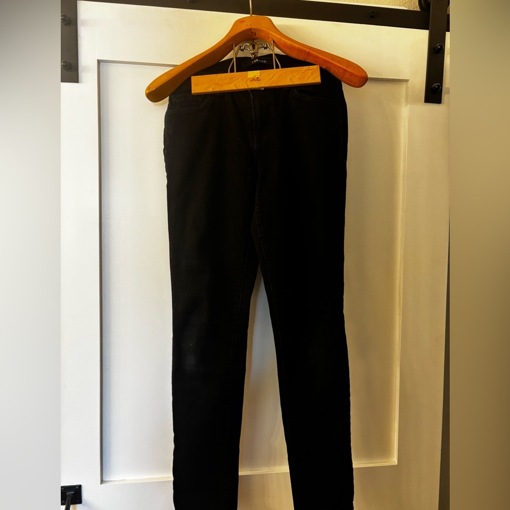 J Brand Black Skinny Pants - mid rise perfection.